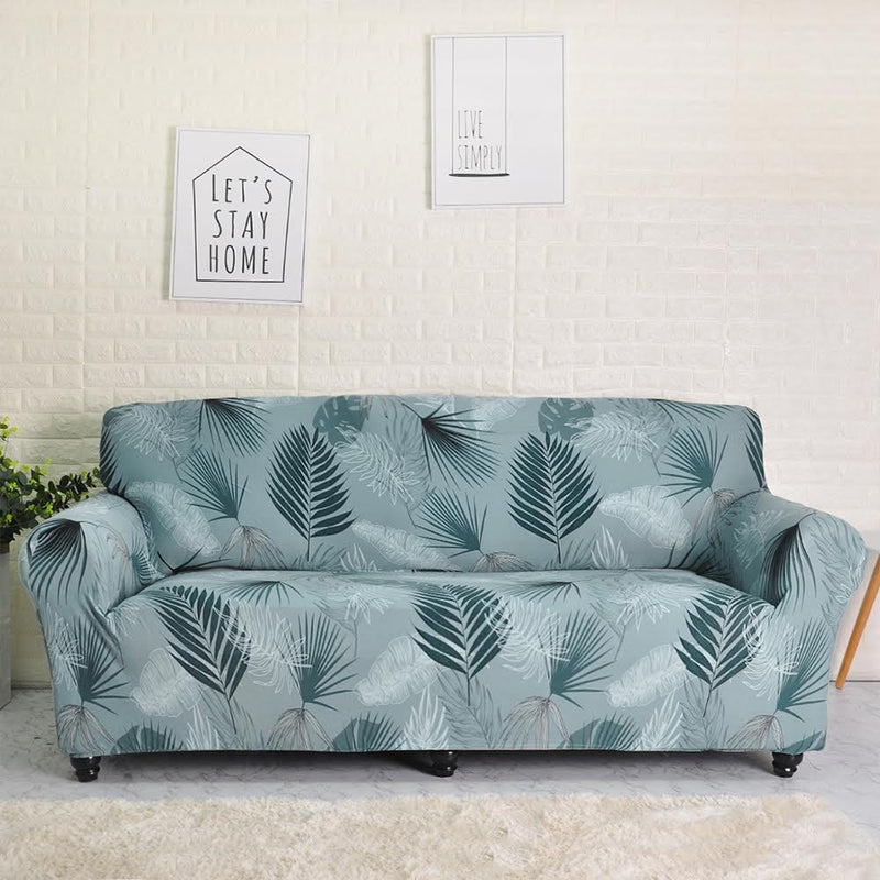 Chaim Blue Green Sofa Cover