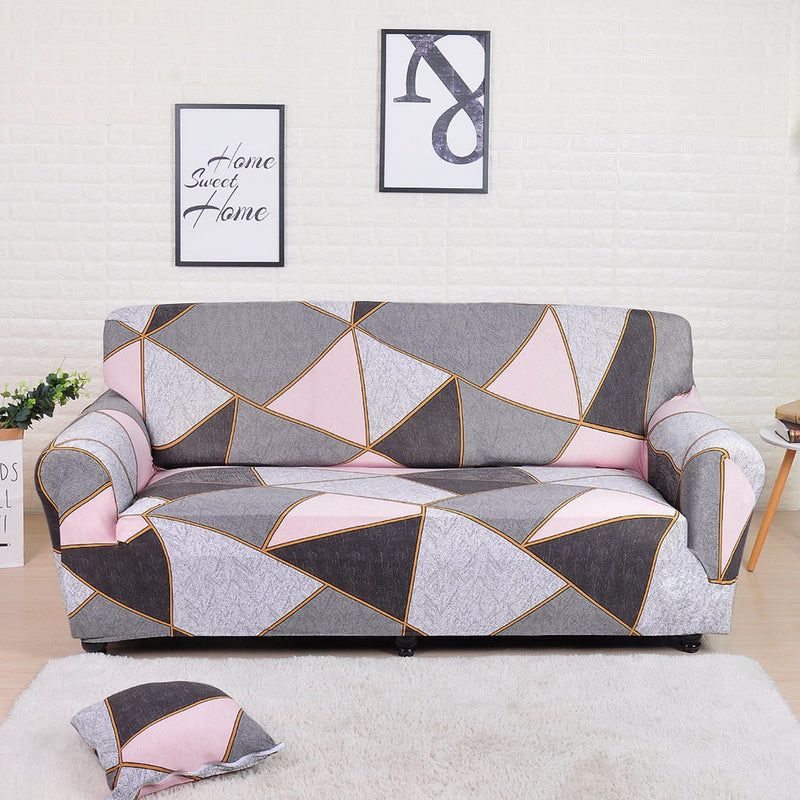 Kaiden Pink Sofa Cover