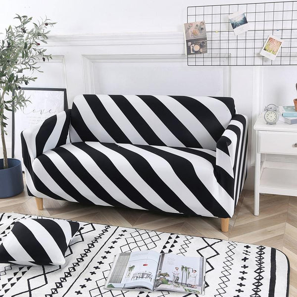 Zebra Stripe Sofa Cover