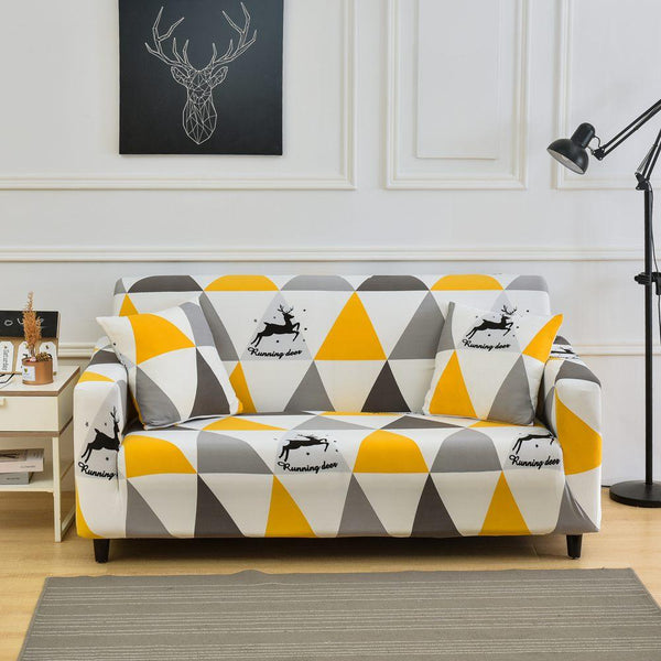 Running Deer Triangle Sofa Cover