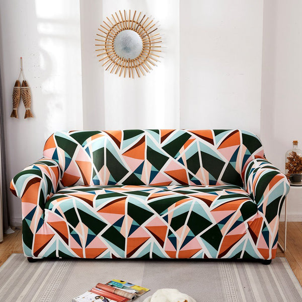 Mcknight Geometric Sofa Cover