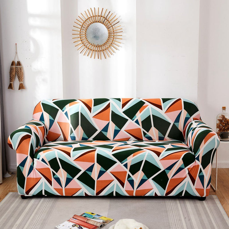 Mcknight Geometric Sofa Cover