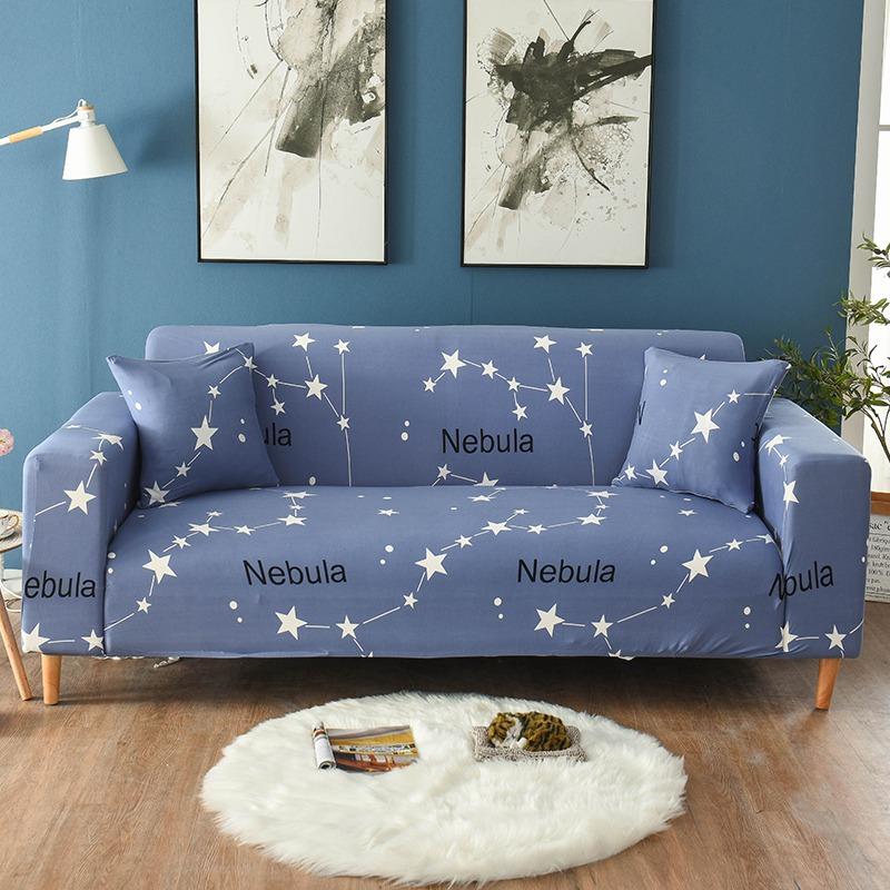 Nebula Star Gaze Blue Sofa Cover