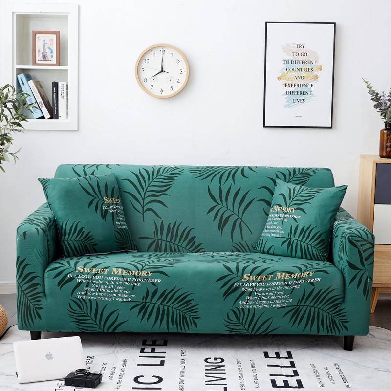 Sweet Memory Green Sofa Cover