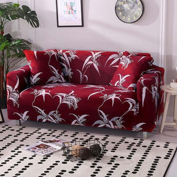 Malachy Red Sofa Cover