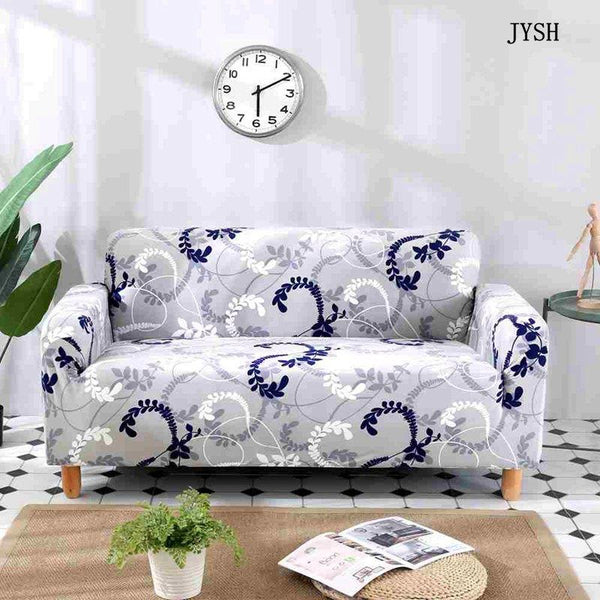 Cristian Reynolds Gray Blue Sofa Cover