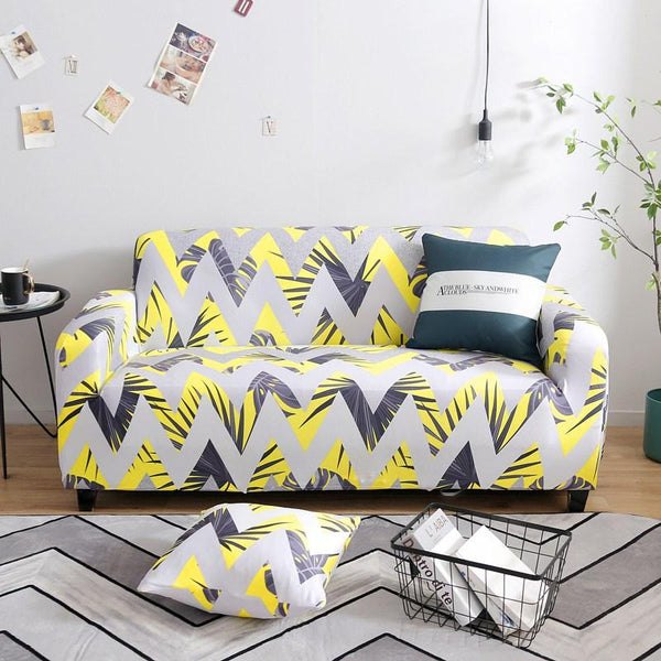 Dolores Zig Zag Stripe Sofa Cover