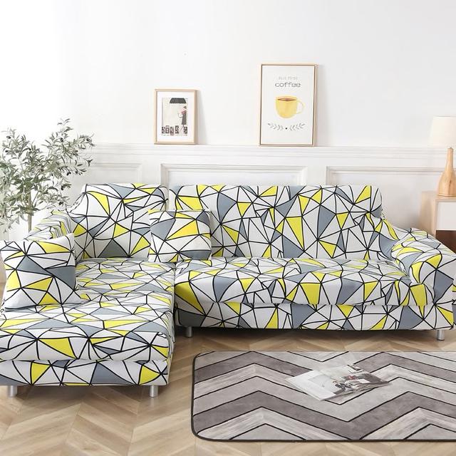 Sherry Geometric Sofa Cover