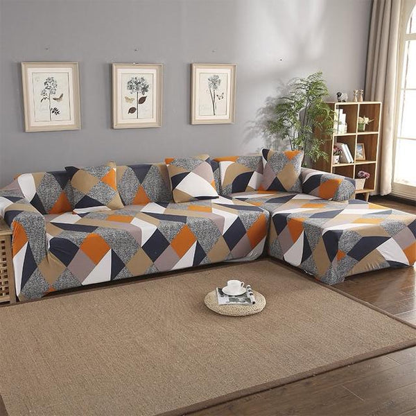 Vinnie Geometric Sofa Cover