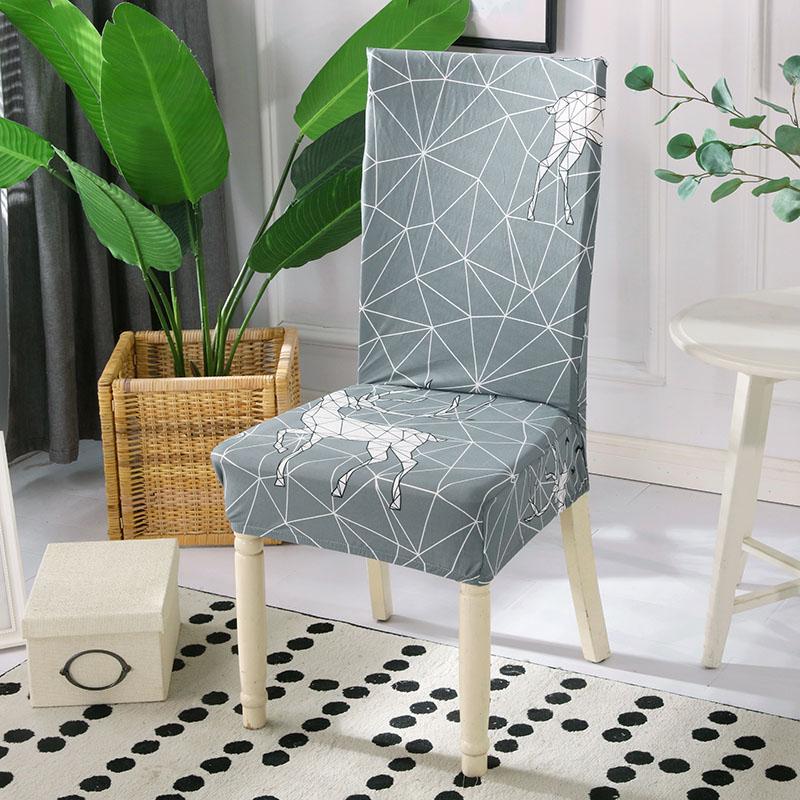 Sami Geometric Deer Chair Cover