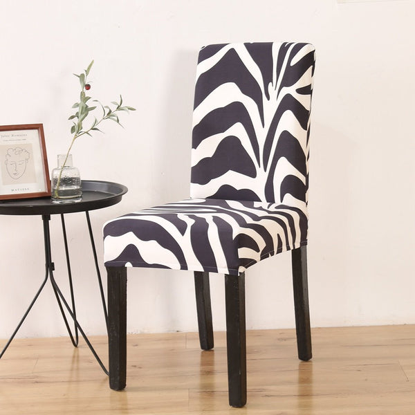 Zebra Print Chair Cover