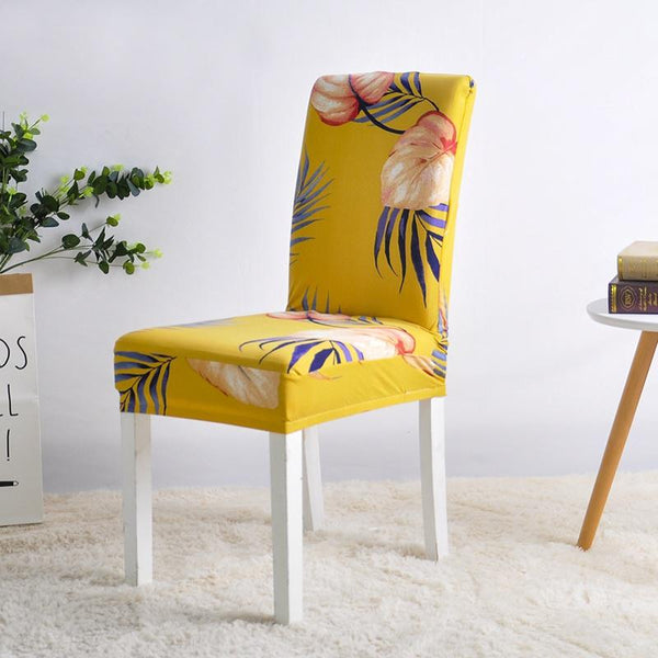 Alina Stanley Yellow Chair Cover