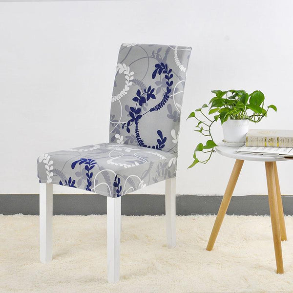 Cristian Reynolds Gray Blue Chair Cover