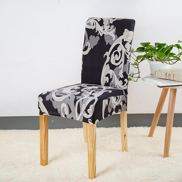 Alec Abstract Floral Chair Cover