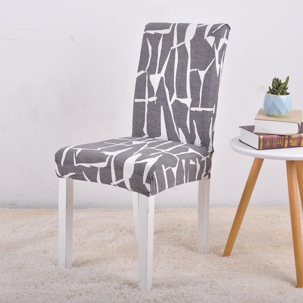 Ravinder Gray Chair Cover