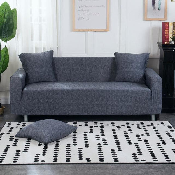 Bridie Mini Dark Gray Blue Sofa Cover