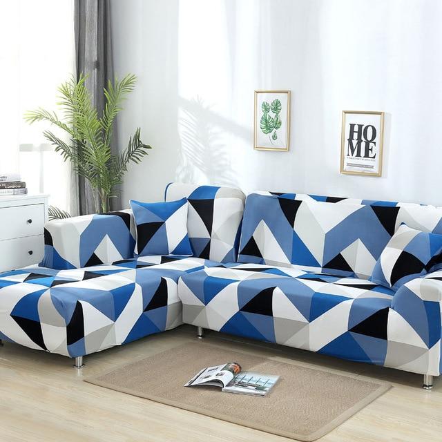 Sydney Geometric Sofa Cover