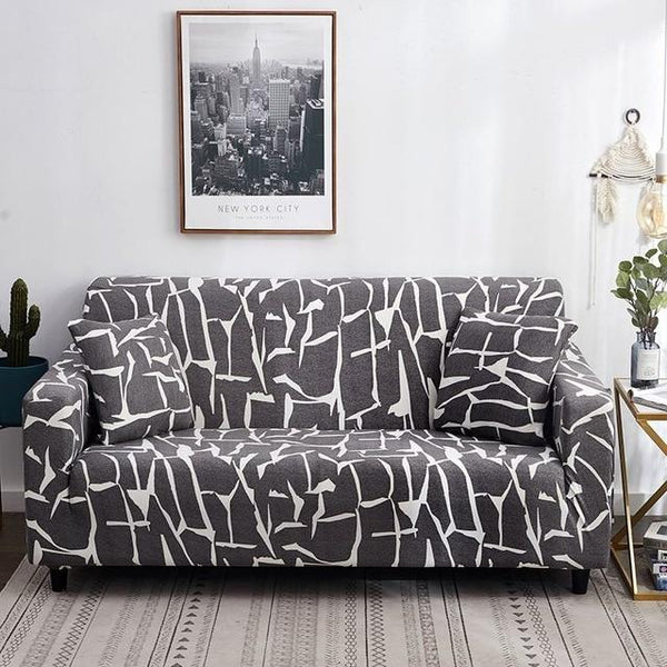 Ravinder Gray Sofa Cover