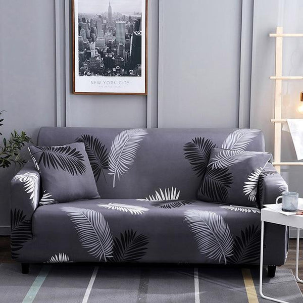 Aled Gray Feather Sofa Cover