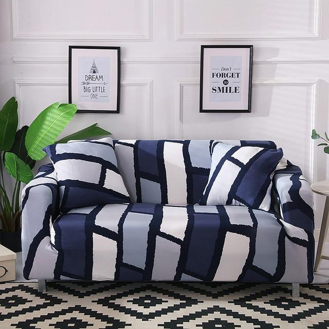 Lily-Ann Blue Sofa Cover