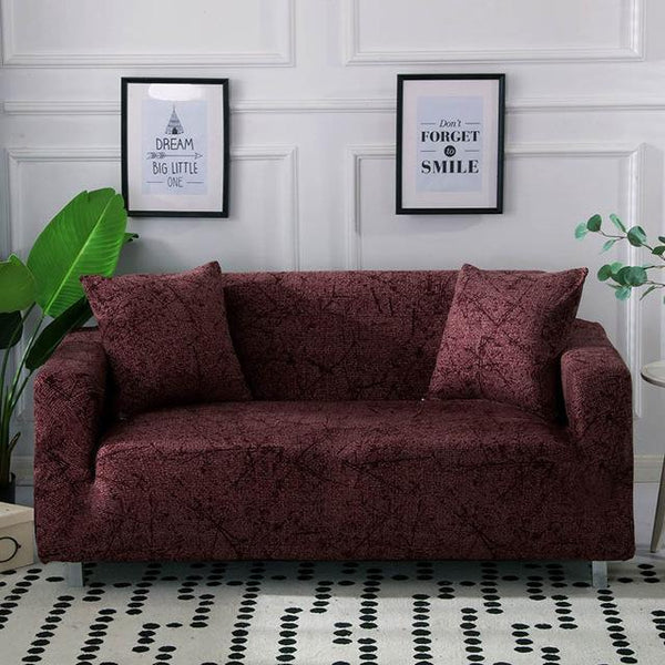 Ingrid Red Sofa Cover